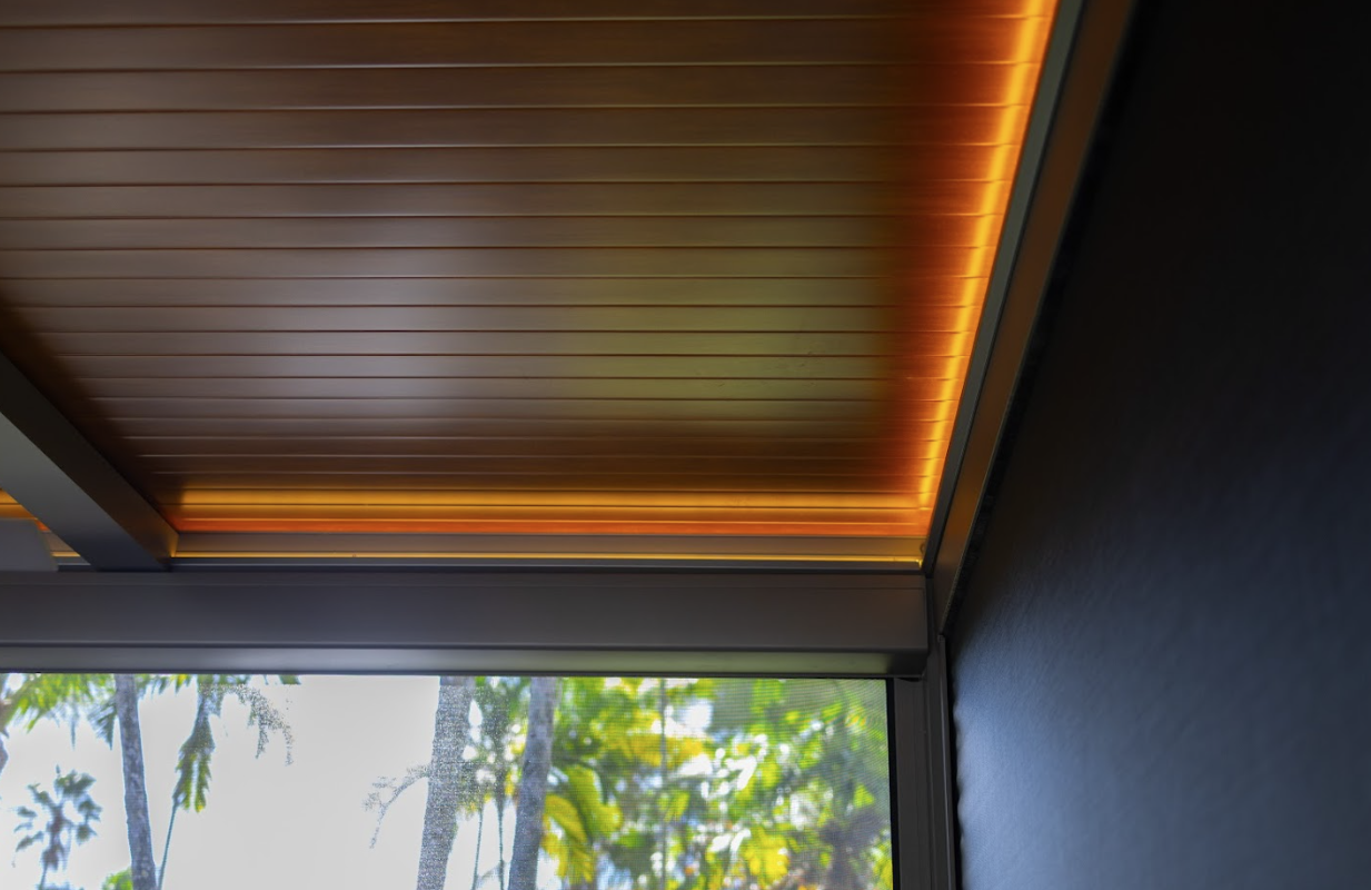 Integrated LED strip lighting