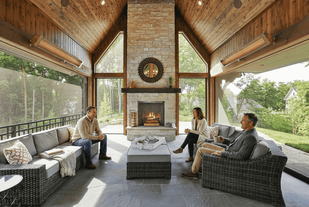 Cobalt built-in electric infrared heater