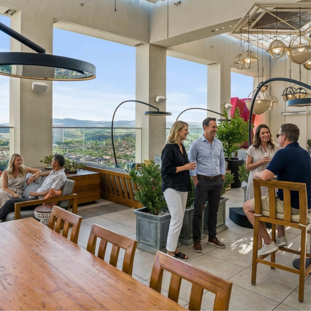 Eclipse heat and light pendant heater
