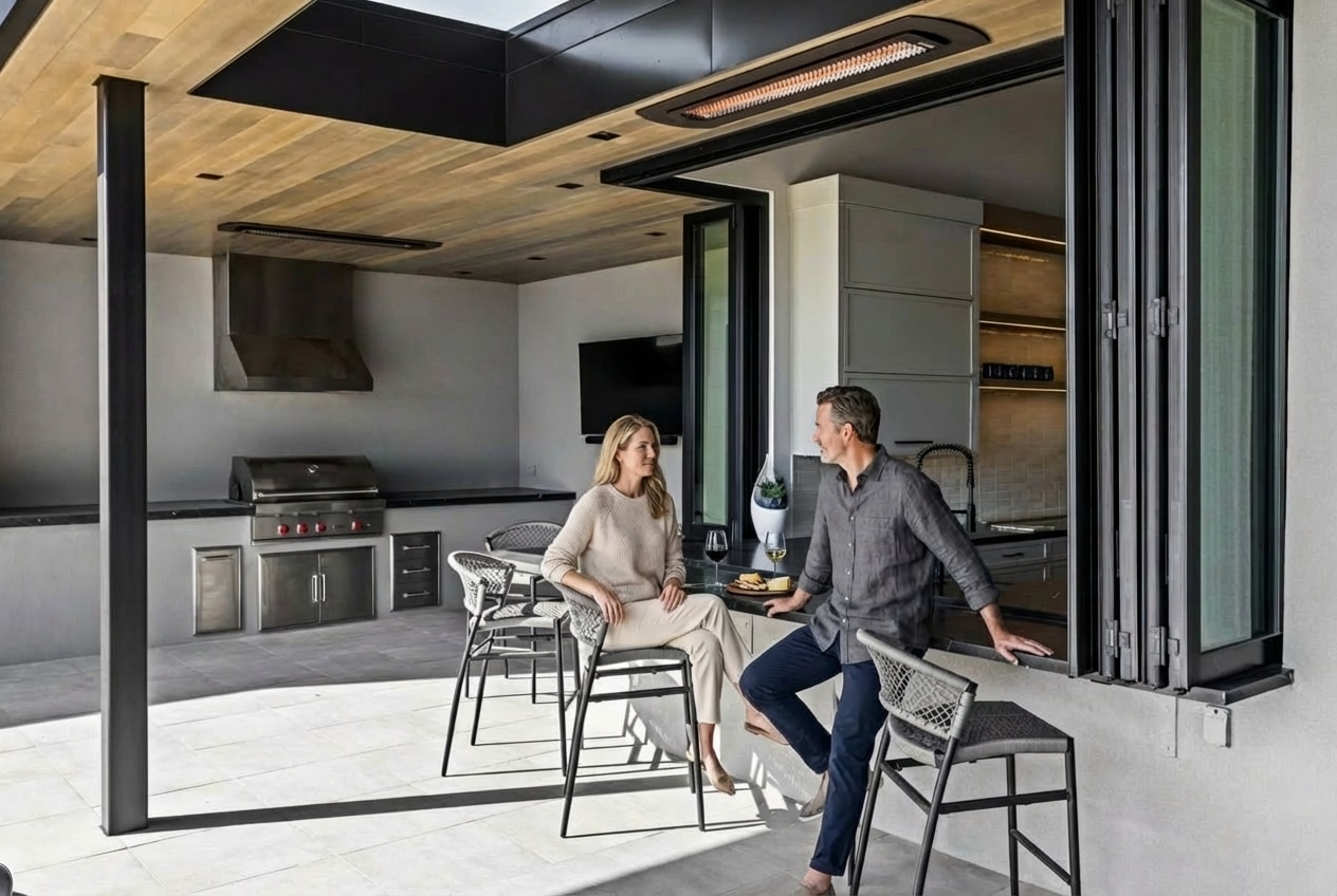 Tungsten high-output infrared heater