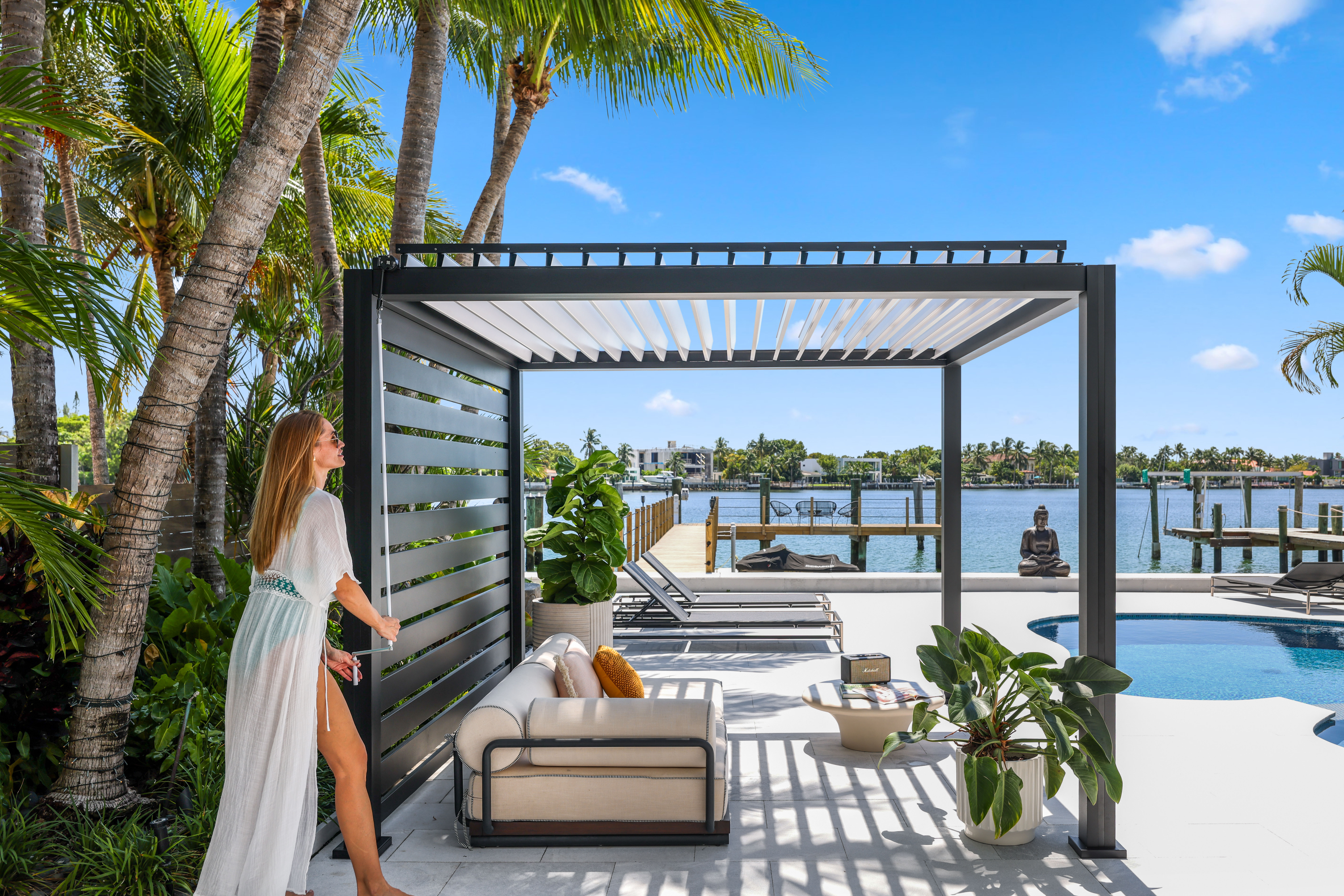 K-BANA outdoor living space