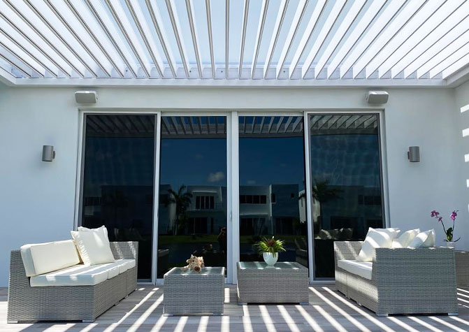 louvered pergola pivot blades