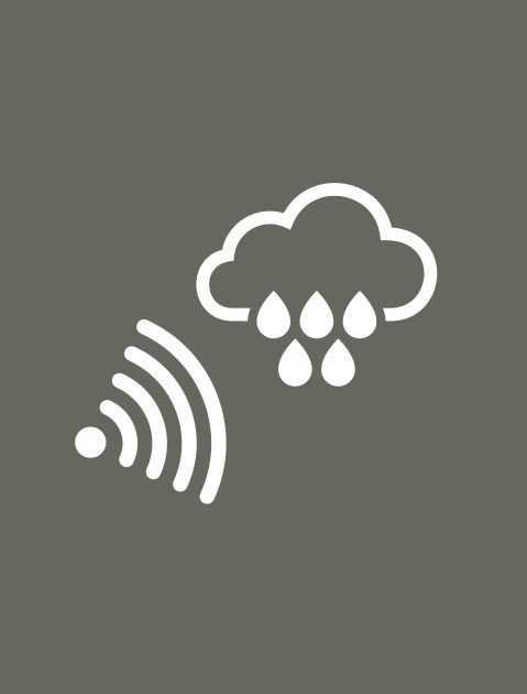 Capteur de pluie pour fermeture automatique des lames de pergola