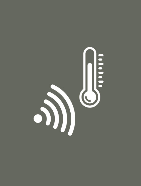 Capteur de température pour ouverture automatique des lames par temps froid